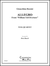 ALLEGRO FROM WILLIAM TELL OVERTURE 2 Euphonium 2 Tuba QUARTET P.O.D. cover